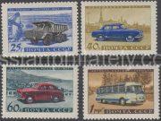 1960 Sc 2395-2398. Soviet automotive industry. Scott 2397-2400