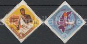 1961 SC 2474-2475. Day of liberation of Africa. Scott 2460-2461