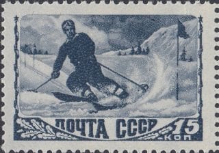 1948 Sc 1154 Mountain-skier Scott 1253A