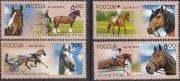 2007 Sc 1209-1212 Domestic horse breeds Scott 7051-7054