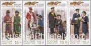 2014 Sc 1870-1873 History of the Russian Postal Uniform Scott 7564-7567