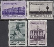 1948 Sc 1134-1137 Relief of Leningrad Scott 1189-1192