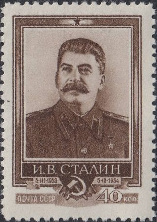 1954 Sc 1667 Joseph Stalin Scott 1699