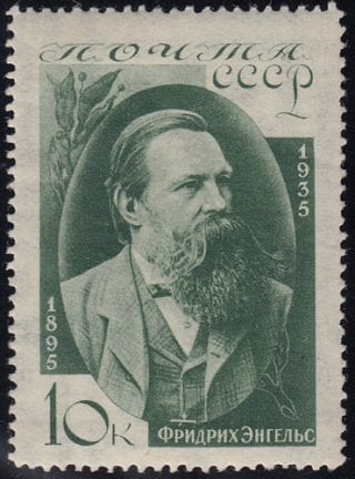 1935 Sc 417 Portrait of Friedrich Engels Scott 556