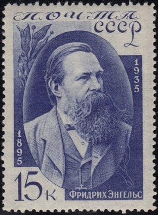 1935 Sc 418 Portrait of Friedrich Engels Scott 557