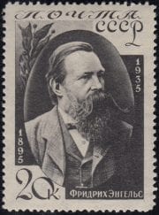 1935 Sc 419 Portrait of Friedrich Engels Scott 558
