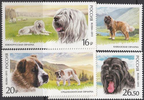 2015 Sc 1954-1957 Service dog breeds Scott 7634a-d 2015 Sc 1954-1957 Service dog breeds Scott 7634a-d