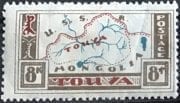 1927 Sc 16 Map of Tannu Tuva Scott 20
