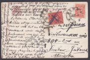 1909 Lomza Poland to USA. Postage Due 1909 Lomza Poland to USA. Postage Due