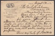 1913 Odessa to Manchester USA 1913 Odessa to Manchester USA