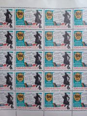 1964 Sc 2914 Full sheet. Ivan Fyodorov. Scott 2864 1964 Sc 2914 Full sheet. Ivan Fyodorov. Scott 2864