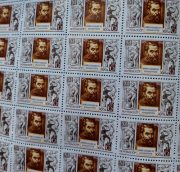 1964 Sc 3058 Full sheet. Portrait of Italian sculptor Michelangelo. Scott 2985 1964 Sc 3058 Full sheet. Portrait of Italian sculptor Michelangelo. Scott 2985
