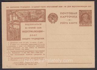 1928 Advertising Agitational  Postcard #2