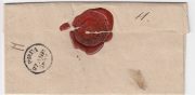 1859 Riga to Tostamaa via Pernov. 1.28 postmark