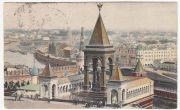 1907 Moscow general view postcard. Moscow to Germany