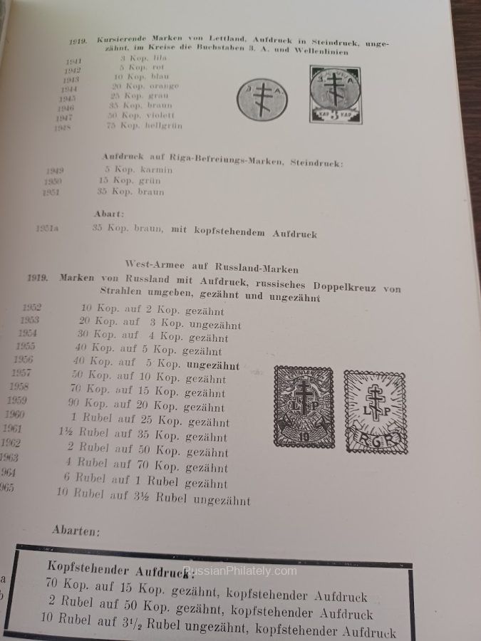 Russland Sonder-Katalog. Die Sammlung fes Baron Carl von Scharfenberg Russland Sonder-Katalog. Die Sammlung fes Baron Carl von Scharfenberg