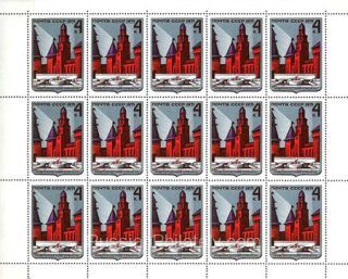 1971 SC 3994 Historical Buildings of Russia Scott 3911