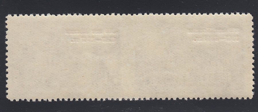 1947 Sc 1058 Lenin Museum overprint. Perf. error pair Scott 1129var 1947 Sc 1058 Lenin Museum overprint. Perf. error pair Scott 1129var